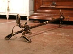 Early 20th Century French Gilt Brass Swivel Dolphin Standing Hall Tree -CHAIRISH Shop early 20th century french gilt brass swivel dolphin standing hall tree 9795