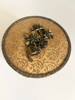 Early 20th Century Italian Gilded Powder Box -CHAIRISH Shop early 20th century italian gilded powder box 5853