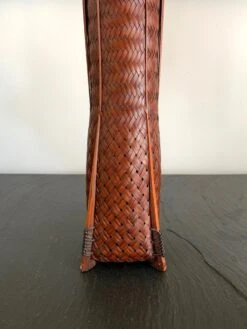 Early 20th Century Japanese Lacquered Ikebana Bamboo Basket -CHAIRISH Shop early 20th century japanese lacquered ikebana bamboo basket 6501