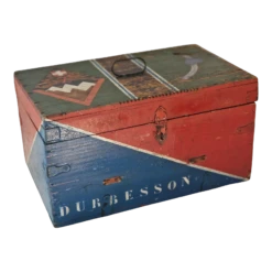 Early 20th Century Military Keepsake Wooden Box