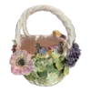 Early Capodimonte Basket Bowl With Applied Flowers And Birds -CHAIRISH Shop early capodimonte basket bowl with applied flowers and birds 7831