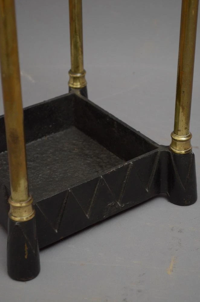 Edwardian Brass Umbrella Stand, 1900s 4 Edwardian Brass Umbrella Stand, 1900s - Image 2