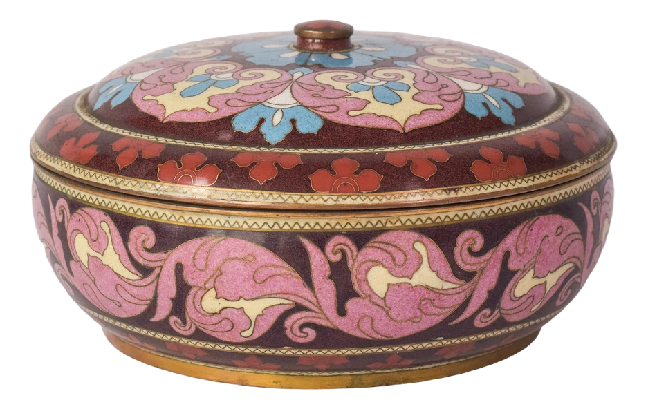 Enamel Circular Box Partition 3 Enamel Circular Box Partition