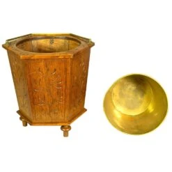 English Aesthetic Oak Bucket -CHAIRISH Shop english aesthetic oak bucket 7803