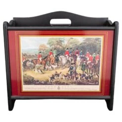 English Fox Hunting Themed Magazine Rack -CHAIRISH Shop english fox hunting themed magazine rack 3914