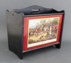 English Fox Hunting Themed Magazine Rack -CHAIRISH Shop english fox hunting themed magazine rack 7416