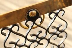 Forged Iron And Brass Iron Umbrella Stand, Italy, 1970s -CHAIRISH Shop forged iron and brass iron umbrella stand italy 1970s 4189