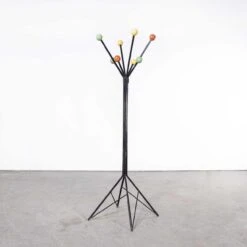 French Geometric Coat Rack, 1950s -CHAIRISH Shop french geometric coat rack 1950s 8564