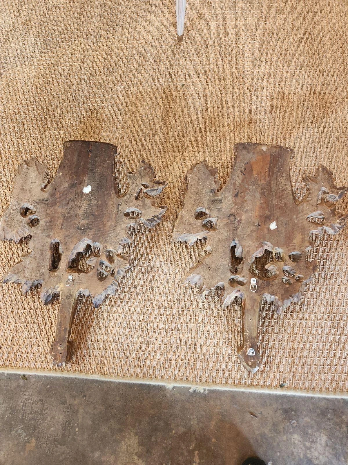 French Hanging Gilt Flower Baskets - A Pair 8 French Hanging Gilt Flower Baskets - A Pair - Image 6