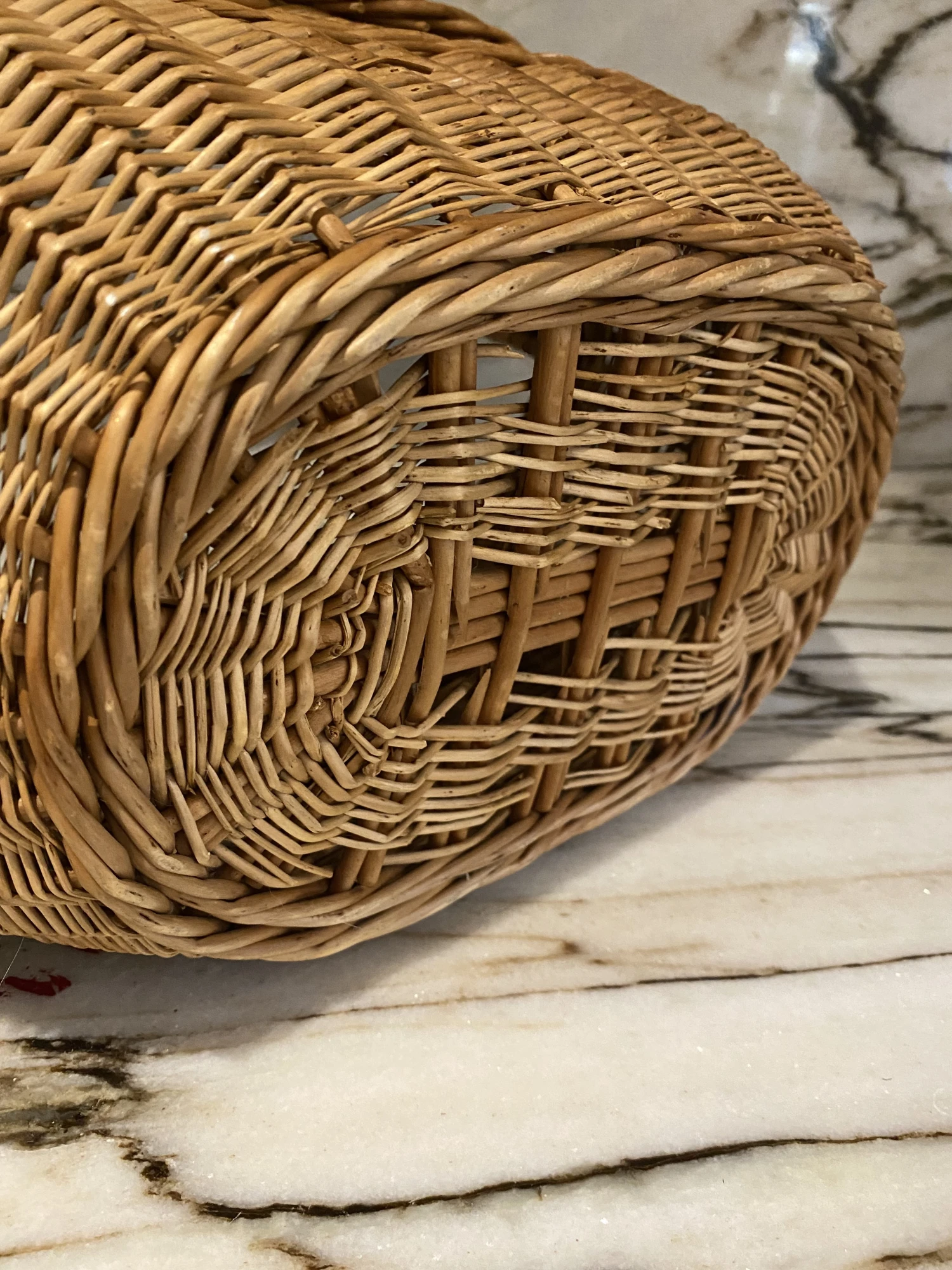 French Market Wicker Basket 7 French Market Wicker Basket - Image 5