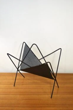 French Porte Butterfly Magazine Rack By Mathieu Matégot For Atelier Matégot, 1950s -CHAIRISH Shop french porte butterfly magazine rack by mathieu mategot for atelier mategot 1950s 8246