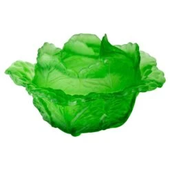 French Portieux Style Green Glass Glove Box Or Centerpiece, 1900s -CHAIRISH Shop french portieux style green glass glove box or centerpiece 1900s 3664