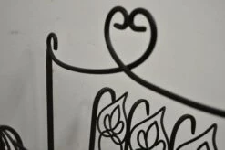 French Style Scrolling Wrought Iron Magazine Rack Stand With Heart -CHAIRISH Shop french style scrolling wrought iron magazine rack stand with heart 4269