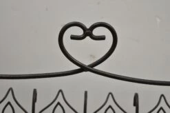 French Style Scrolling Wrought Iron Magazine Rack Stand With Heart -CHAIRISH Shop french style scrolling wrought iron magazine rack stand with heart 7527