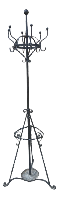 German Cloakroom Stands In Iron, 1900