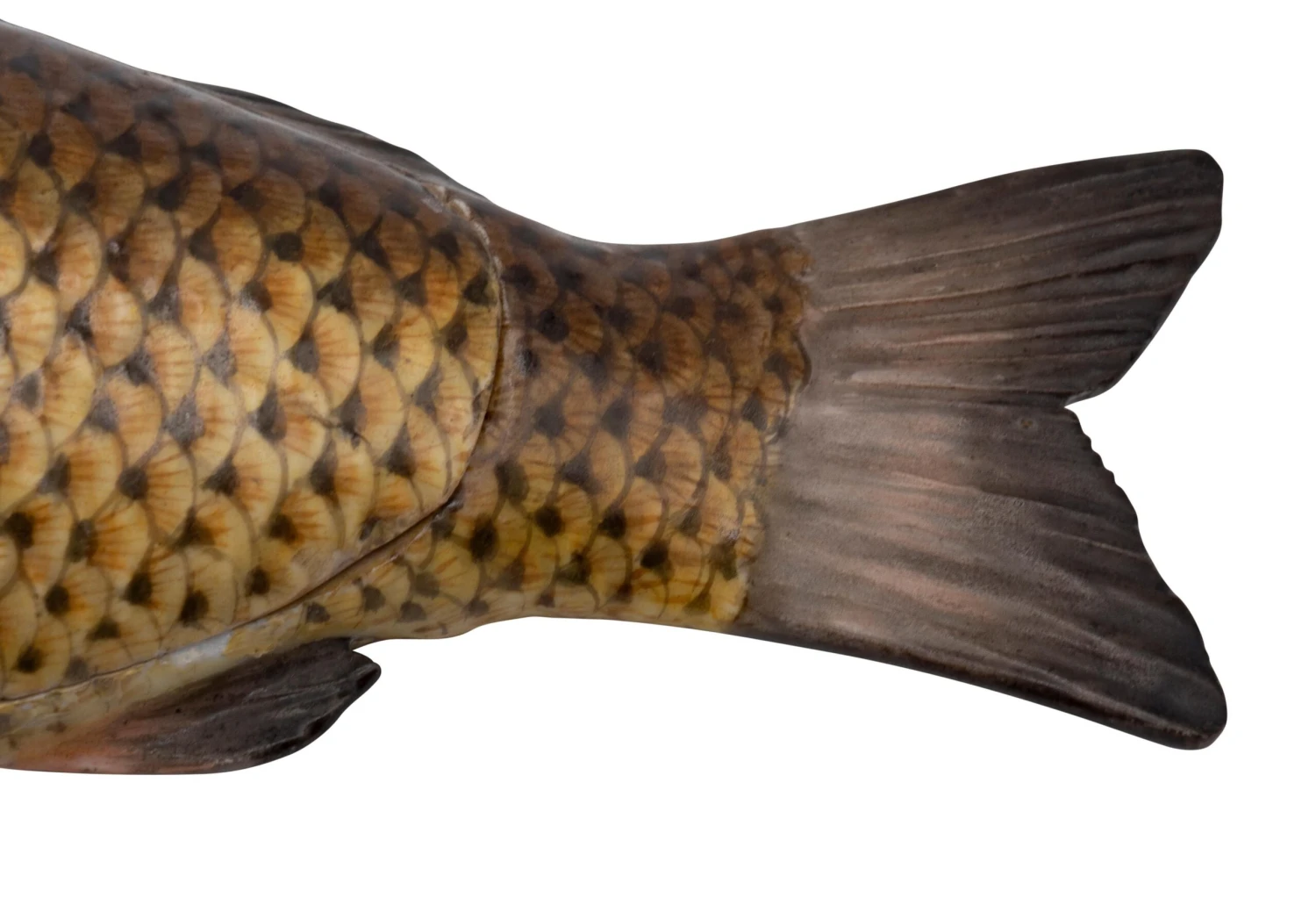 German Porcelain Fish Form Box 10 German Porcelain Fish Form Box - Image 8