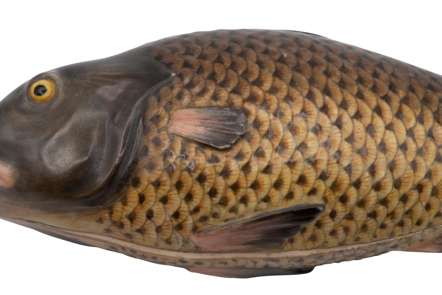 German Porcelain Fish Form Box 9 German Porcelain Fish Form Box - Image 7