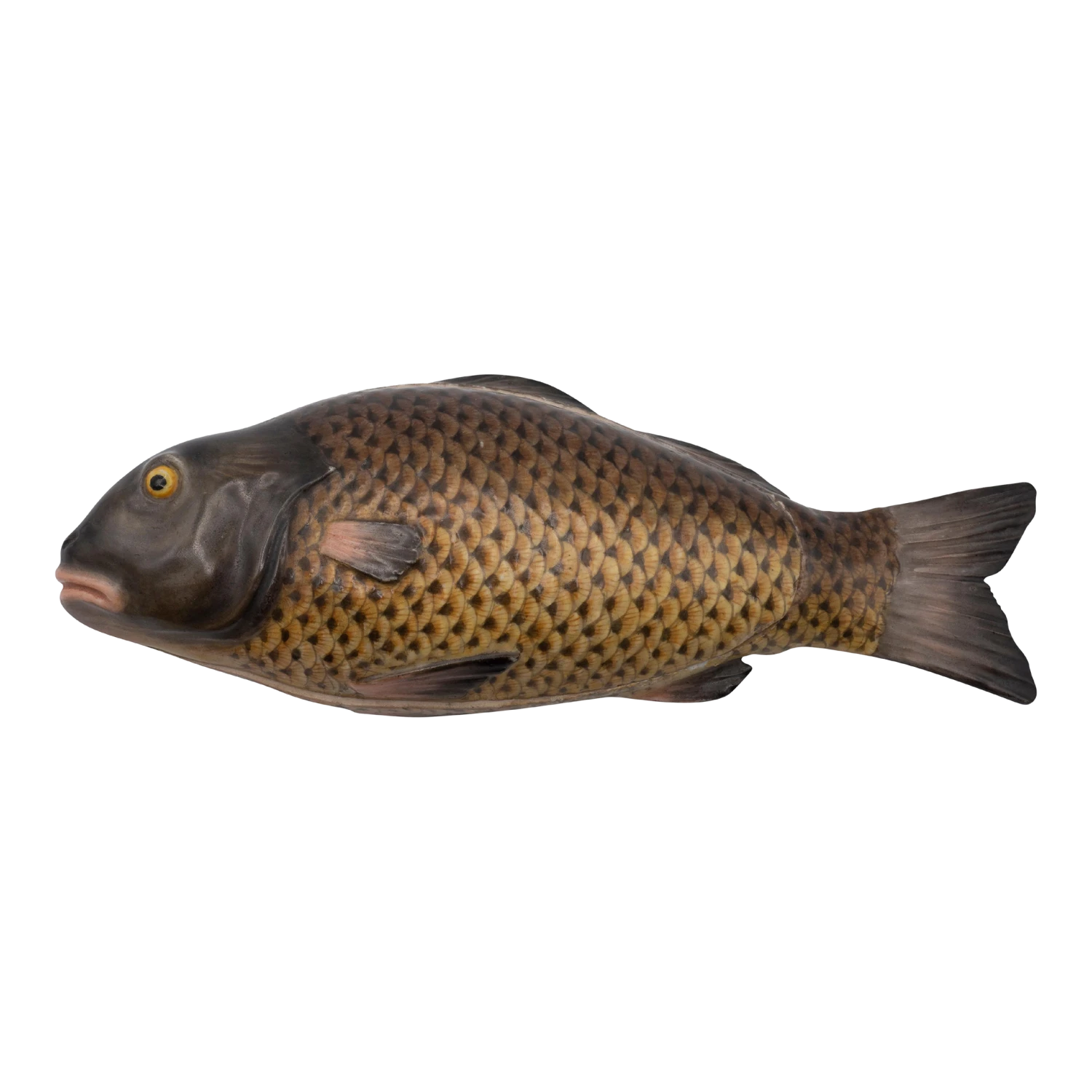 German Porcelain Fish Form Box 3 German Porcelain Fish Form Box