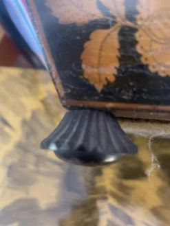 Hand Painted Chinese Export Georgian English Footed Box -CHAIRISH Shop hand painted chinese export georgian english footed box 3592