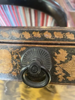 Hand Painted Chinese Export Georgian English Footed Box -CHAIRISH Shop hand painted chinese export georgian english footed box 5828