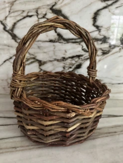 Hand Weaved Wood Basket -CHAIRISH Shop hand weaved wood basket 2345