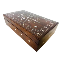 Handmade Mother Of Pearl Inlaid Trinket Box