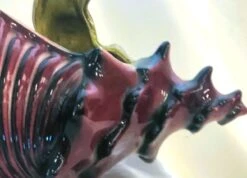 Hull Pottery Ebb Tide Shell Koi Fish Handled Basket Planter -CHAIRISH Shop hull pottery ebb tide shell koi fish handled basket planter 5286