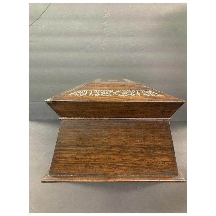 Inlaid Mother Of Pearl Box 10 Inlaid Mother Of Pearl Box - Image 8