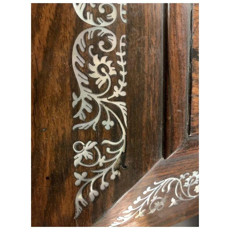 Inlaid Mother Of Pearl Box 7 Inlaid Mother Of Pearl Box - Image 5