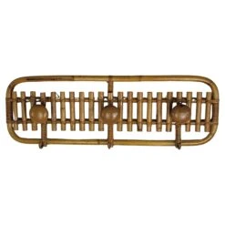 Italian Bamboo And Rattan Coat Hanger, 1960s -CHAIRISH Shop italian bamboo and rattan coat hanger 1960s 8194