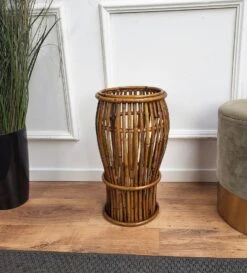 Italian French Bamboo Rattan Riviera Umbrella Stand -CHAIRISH Shop italian french bamboo rattan riviera umbrella stand 1569