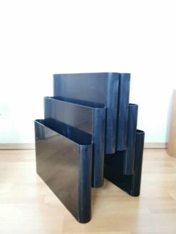 Italian Model 4675 Black Magazine Rack By Giotto Stoppino For Kartell, 1970s -CHAIRISH Shop italian model 4675 black magazine rack by giotto stoppino for kartell 1970s 8133