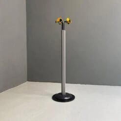 Italian Modern Plastic & Metal Floor Coat Hanger From Bieffeplast, 1980s -CHAIRISH Shop italian modern plastic and metal floor coat hanger from bieffeplast 1980s 0615