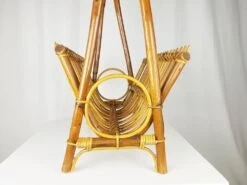 Italian Rattan & Rush Magazine Rack, 1960s -CHAIRISH Shop italian rattan and rush magazine rack 1960s 3562