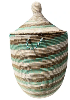 Large Basket With Lid Senegal West Africa 31" H 18 Large Basket With Lid Senegal West Africa 31" H -CHAIRISH Shop large basket with lid senegal west africa 31 h 2149