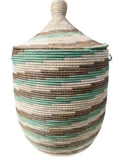 Large Basket With Lid Senegal West Africa 31" H 19 Large Basket With Lid Senegal West Africa 31" H -CHAIRISH Shop large basket with lid senegal west africa 31 h 5191