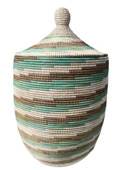 Large Basket With Lid Senegal West Africa 31" H 17 Large Basket With Lid Senegal West Africa 31" H -CHAIRISH Shop large basket with lid senegal west africa 31 h 9905