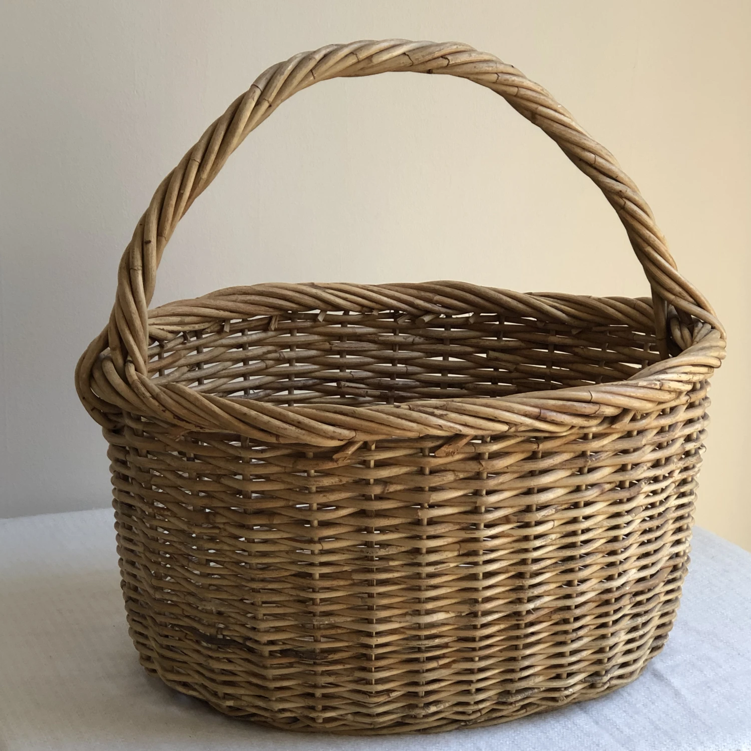 Large French Country Market Basket 4 Large French Country Market Basket - Image 2