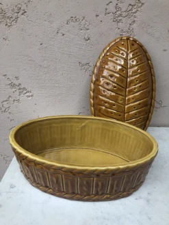 Large Majolica Pate Tureen Caugant Circa 1950 11 Large Majolica Pate Tureen Caugant Circa 1950 -CHAIRISH Shop large majolica pate tureen caugant circa 1950 8619