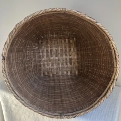 Large Mid-Century Asian Tree Planter Basket -CHAIRISH Shop large mid century asian tree planter basket 5932