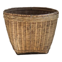 Large Mid-Century Asian Tree Planter Basket