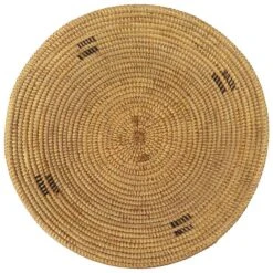 Large Native American Two-Color Geometric Coiled Basket Bowl / Lid 21 Large Native American Two-Color Geometric Coiled Basket Bowl / Lid -CHAIRISH Shop large native american two color geometric coiled basket bowl lid 9020