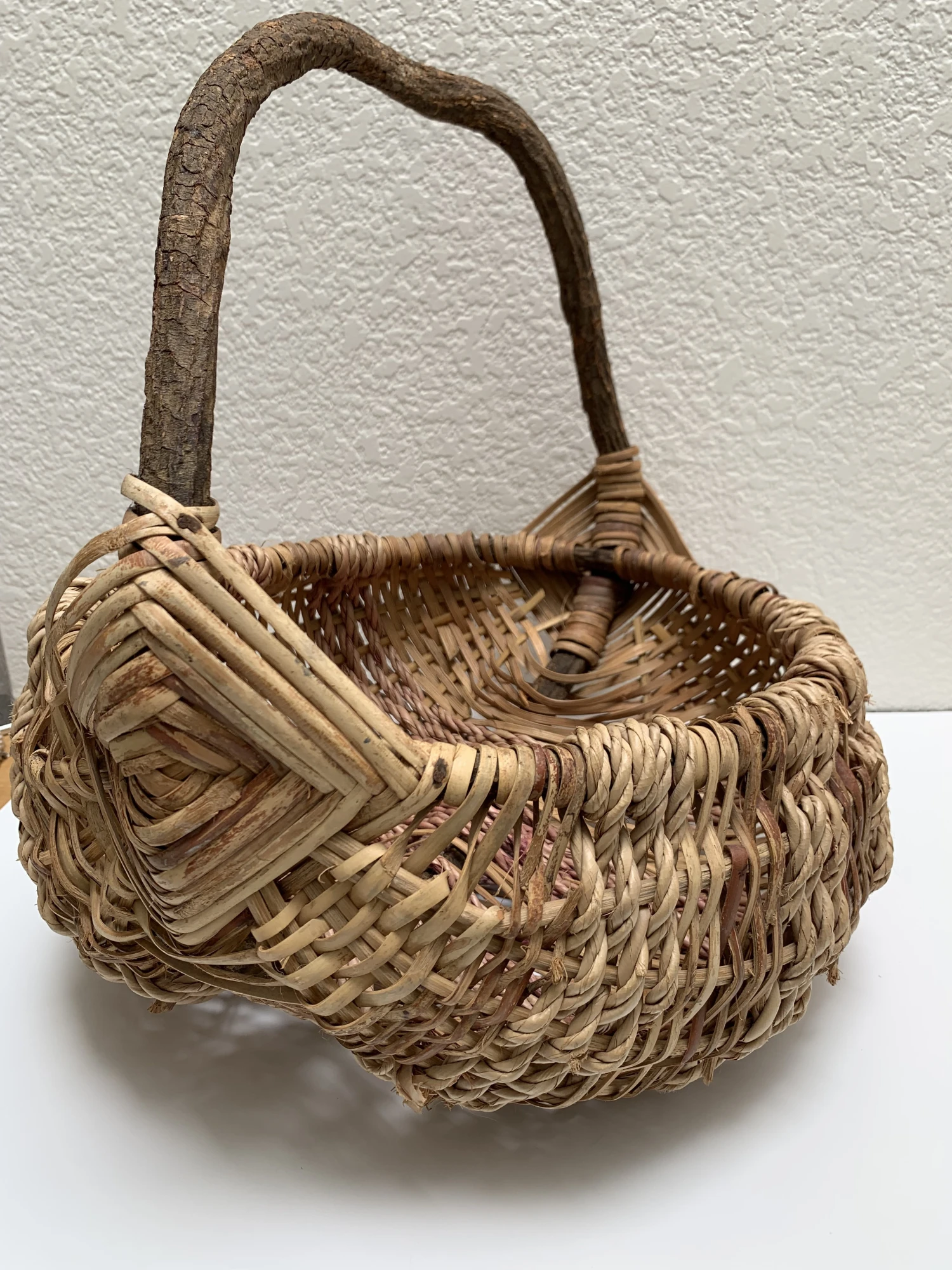 Large Rustic Vintage Stick Basket 12 Large Rustic Vintage Stick Basket - Image 10