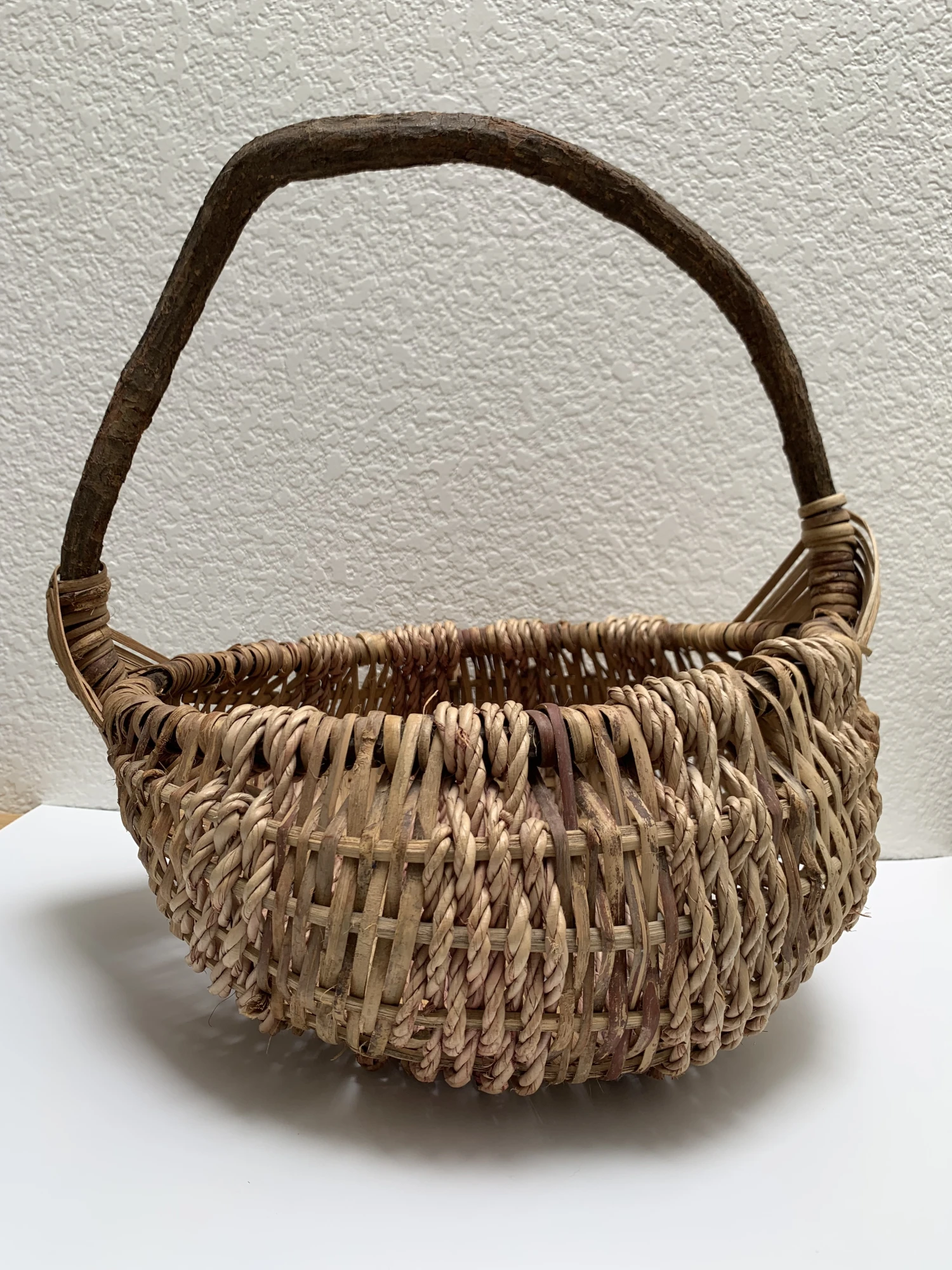 Large Rustic Vintage Stick Basket 4 Large Rustic Vintage Stick Basket - Image 2