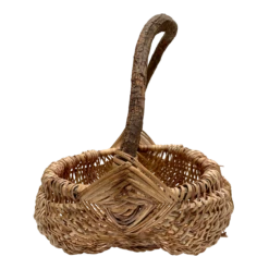 Large Rustic Vintage Stick Basket