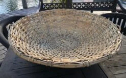 Large Vintage Decorative Wall Basket -CHAIRISH Shop large vintage decorative wall basket 7033