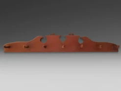 Late 19th Century Antique Carved Peg Rack In Original Red Paint -CHAIRISH Shop late 19th century antique carved peg rack in original red paint 4862