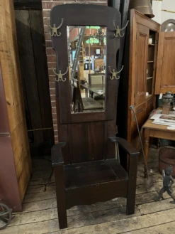 Late 19th Century Antique Mahogany Hall Tree -CHAIRISH Shop late 19th century antique mahogany hall tree 2906