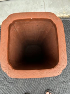 Late 19th Century Japanese Tokoname Terra Cotta Pottery Umbrella Stand -CHAIRISH Shop late 19th century japanese tokoname terra cotta pottery umbrella stand 2058