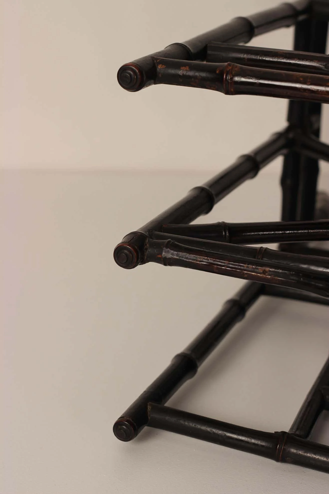 Late 19th Century Victorian Aesthetic Movement Bamboo Magazine Or Newspaper Rack 11 Late 19th Century Victorian Aesthetic Movement Bamboo Magazine Or Newspaper Rack - Image 9